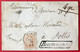 Belgique COB N°33 Sur Enveloppe - Griffe Recommandée - Cachet UCCLE 2.12.1875 - (A294) - Sonstige & Ohne Zuordnung