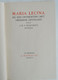 MARIA-LUCINA Door Johan Willem Frederik Werumeus Buning 1945  ° Velp + Amsterdam Nederland Dichter En Schrijver - Literatuur