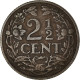 Monnaie, Pays-Bas, Wilhelmina I, 2-1/2 Cent, 1915, TTB, Bronze, KM:150 - 2.5 Centavos