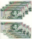 EAST CARIBBEAN "rare Complete Set" 5 Dollars (ND 1993 P26A,D,G,K,L,M,U,V !!)  Elizabeth II-Admiral's House+T's Falls - Ostkaribik