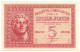 5 DRACME OCCUPAZIONE ITALIANA DELLA GRECIA ISOLE JONIE APRILE 1942 FDS-/FDS - Andere & Zonder Classificatie