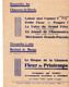 VP19.224 - PARIS - Ancienne Partition Musicale ¨ Fleur De Printemps ¨ DIERDY Accordéoniste / Paroles DIERDY & CHAGNOUX - Spartiti