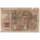 France, 100 Francs, Jeune Paysan, 1948, R.233, B, Fayette:28.17, KM:128b - 100 F 1945-1954 ''Jeune Paysan''