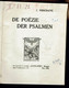 De Poëzie Der Psalmen Door Cyriel Verschaeve (uitgave 1922) - Antiguos