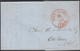 1847. USA. NEW YORK 16 NOV 10 Cts On Small Cover To Auburn N.J. Sender The Branch Office Of Te Camden Insu... - JF428319 - …-1845 Vorphilatelie