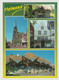Postcard-ansichtkaart: Kapel-markt-speelhuis-kerk Helmond (NL) - Helmond