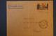 G4 LA REUNION BELLE LETTRE 1949 PAR AVION SAINT DENIS POUR NICE FRANCE + SURCHARGE ROUGE - Cartas & Documentos