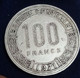 GABON 1971 , 100 FRANCS , KM 12 , Gomaa - Gabón