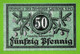 ALLEMAGNE / LAUSCHA / 50 PFENNIG / NOTGELD / FEVRIER 1920 / N° SERIE A 11965 - Ohne Zuordnung