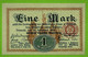 ALLEMAGNE / DETMOLD / EINE MARK / NOTGELD / 13 NOVEMBRE 1918  / NEUF - Zonder Classificatie