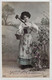 Carte Fantaisie Vive Ste Catherine - Jeune Femme En Train De Jardiner - Oblitéré En 1909 - St. Catherine