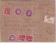 1941 - CERES + MERCURE Sur ENVELOPPE CHARGEE VALEUR DECLAREE ! De VICHY => MARRAKECH (MAROC) !! - Lettres & Documents