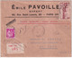 1939 - PAIX Sur ENVELOPPE CHARGEE VALEUR DECLAREE ! De PARIS - 1932-39 Paix