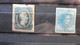 CONFEDERATE STATES 2 TIMBRES - 1861-65 Confederate States