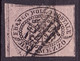 Stato Pontificio Papal State 1852: BAJ.MEZZO Michel-No. 1c (grigio Rossastro) Annullato Grillo (cat. Michel 60.00 Euro) - Papal States