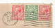 Lettre Partielle , Grande Bretagne, DOVER (Douvres) , 1915 , Y.M.C.A. - Postmark Collection