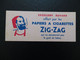 ZIG-P01 - Buvard – Papiers à Cigarettes ZIG-ZAG – Petit Format – 17,0x7,3 - Voir Scans - Tabac & Cigarettes