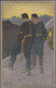 Suisse 1914. 2 Cartes Postales De Franchise Militaire. Occupation Du Garde-frontière : Mains Dans Les Poches, Alcool... - Vins & Alcools