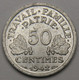 50 Centimes Francisque, Lourde, Aluminium, 1942 - Etat Français - 50 Centimes