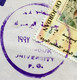 JORDAN 1997, USED COVER TO LEBANON, YARMOUK UNIVERSITY P.O.VIOLET 2 LANGUAGE CANCEL, BIRD STAMP - Jordanie