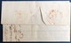 ESPAGNE Lettre 08/08 1840 De MALAGA Griffe Rouge " MALAGA ANDALUCIA BAJA " Pour Angleterre + Manuscrit "Correo Gral" SUP - ...-1850 Préphilatélie