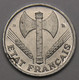 50 Centimes Francisque, Légère, 1944 B (Beaumont-le-Roger)  - Etat Français - 50 Centimes