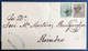 ESPAGNE Lettre De 1874 De MALAGA Avec N°2 Impots De Guerre + N°132 10c Vert Obl Losange Noir Pour RIVADEO TTB - Covers & Documents