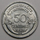 ASSEZ RARE 50 Centimes Morlon, Aluminium, 1945 C (Castelsarrasin) - Gouvernement Provisoire De La République Française - 50 Centimes