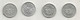 Monnaie , LUXEMBOURG, 25 Centimes , 1954 , 1967, 1968, 1970, LOT DE 4 MONNAIES - Luxemburg