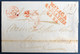 ESPAGNE Lettre 13/03 1839 De MALAGA Griffe Rouge " MALAGA ANDALUCIA BAJA " Pour Angleterre + Dateur D'entrée FRANCE SUP - ...-1850 Prefilatelia