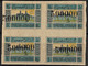 Transcaucasian Socialist Federative Soviet Republic 1923 Block Of 4/ Surcharge 500000K On 5R. Michel 15 II. Mint - République Sociale Fédérative Soviétique