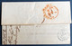 ESPAGNE Lettre 22/07 1840 De MALAGA Griffe Rouge " MALAGA ANDALUCIA BAJA " Pour Angleterre + Dateur D'entrée FRANCE SUP - ...-1850 Prefilatelia