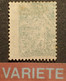 R1703/585 - 1907 - TYPE SEMEUSE - N°137(I)k - VARIETES ➤➤➤ Impression RECTO VERSO + Gros Point Blanc Devant REPUBLIQUE - Gebraucht