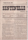 1870 - TIMBRE JOURNAL VIOLET TRES PALE ! Sur JOURNAL COMPLET "SENTINELLE TOULONNAISE" à TOULON (VAR) - Journaux