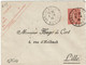 CTN77/2- 3 ENVELOPPES  SEMEUSE 10c CAMEE ET LIGNEE REPIQUAGES HUGO DE CORT LE LOT DE 3 - Overprinted Covers (before 1995)