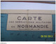 CALVADOS ..-- MANCHE ..-- DOCUMENT . Carte Des Opérations Militaires En NORMANDIE . - Caen