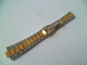 Vintage 2 Tones Gold / Stainless Steel Watch Band Bracelet Lug 9mm 20mm (#68) - Montres Gousset