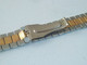 Delcampe - Vintage 2 Tones Gold / Stainless Steel Watch Band Bracelet Lug 9mm 20mm (#68) - Montres Gousset