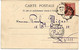 CARTE POSTALE ECRITE Avec DOUBLE CONVOYEUR HIRSON A CHARLEVILLE VOIR SCANS - 1877-1920: Période Semi Moderne