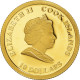 Monnaie, Îles Cook, Elizabeth II, 10 Dollars, 2009, 1/25 Once, FDC, Or, KM:1332 - Cookeilanden