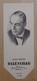 Josef Wenter Dramatiker Meran - 983 - Olleschau Lesezeichen Bookmark Signet Marque Page Portrait - Marque-Pages