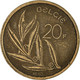 Monnaie, Belgique, 20 Francs, 20 Frank, 1980 - 20 Frank