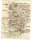 MARINE CHARPENTIER DECES BORDEAUX 1825 à INTENDANT MARITIME PORT DE TOULON BON TEXTE V.DESCRIPTION .6176 - Documents Historiques