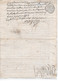 SAINT HYPPOLITE '( 15 )  - Généralité Auvergne   De 1757 - 1 Sol,3 Deniers - 1 Feuille - Cachets Généralité