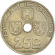 Monnaie, Belgique, 25 Centimes, 1939 - 25 Cent