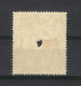 CEYLON ( ÎLE DE CEYLAN ) / Y. & T. N° 193 / GEORGES V, 100 Rupees Noir / Poinçon Rond + Oblit. Crayon Et Plume - Ceylon (...-1947)