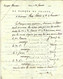 1806 ENTETE BANQUE DE France Créée En 1800 Paris LETTRE SIGNEE Le Directeur à BANQUE PERIER à Grenoble - Historische Documenten