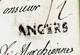 1759   EGLISE RELIGION CATHOLICISME LETTRE (RECU) ADRESSEE  L ABBE DE MARCHIENNES EN FLANDRES (Nord) Par ANGERS - Documents Historiques