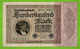 ALLEMAGNE / 100.000 MARK / REICHSBANKNOTE / 01 - 02 - 1923 / D. 02590074 /   Ros. 82 / ETAT TB - 100.000 Mark