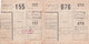 1950 - BELGIQUE - COLIS-POSTAUX X2 De CHARLEROI Dont OBJET OPTIQUE Avec ETIQUETTE "VERRE" - Sonstige & Ohne Zuordnung